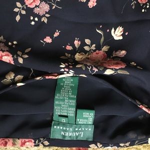 Ralph Lauren Silk Skirt